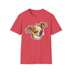 Sassy Chihuahua T-Shirt-T-Shirt-luxury-rescue-dog-t-shirt-for-dog-lovers-Heather Red-S-Rescue Paws Club