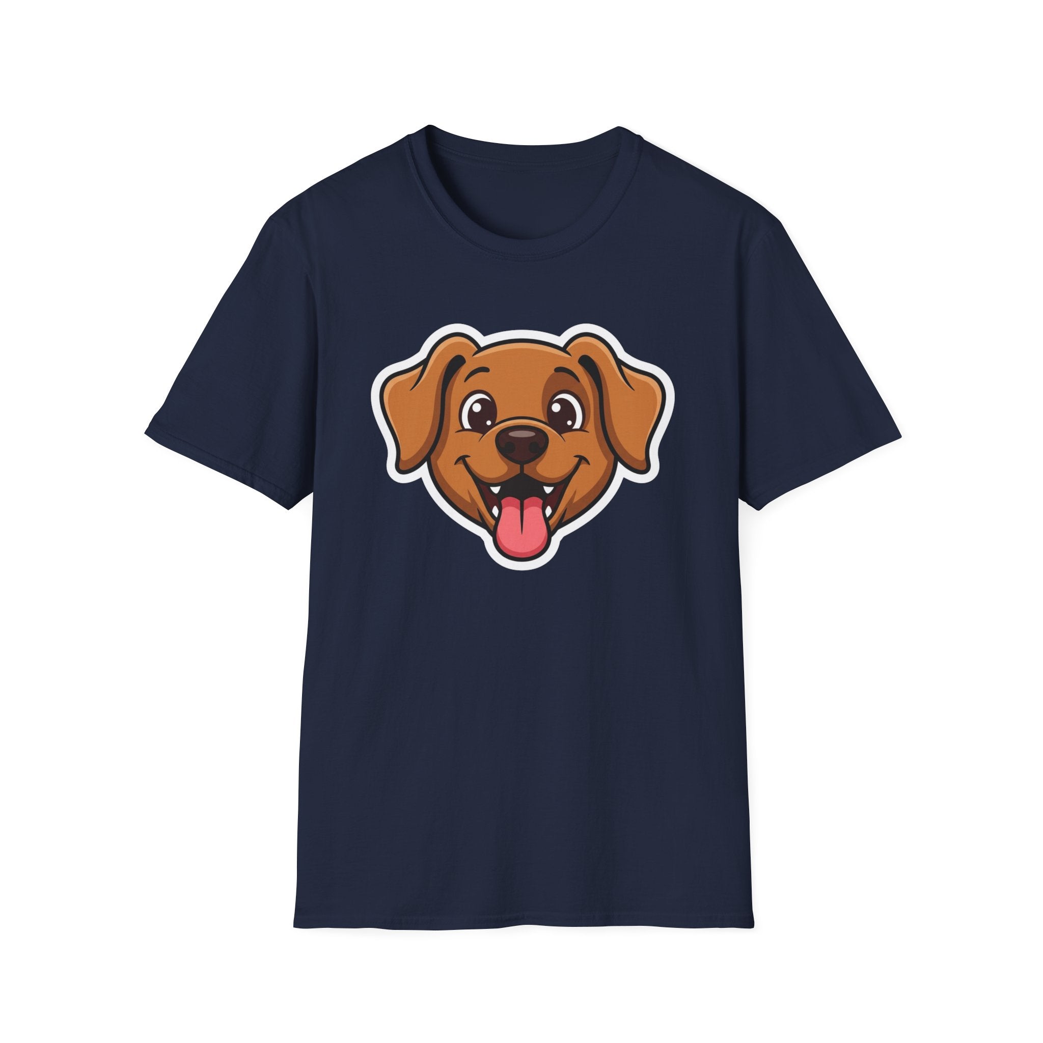 Smile Dealer T-Shirt-T-Shirt-luxury-rescue-dog-t-shirt-for-dog-lovers-Navy-S-Rescue Paws Club