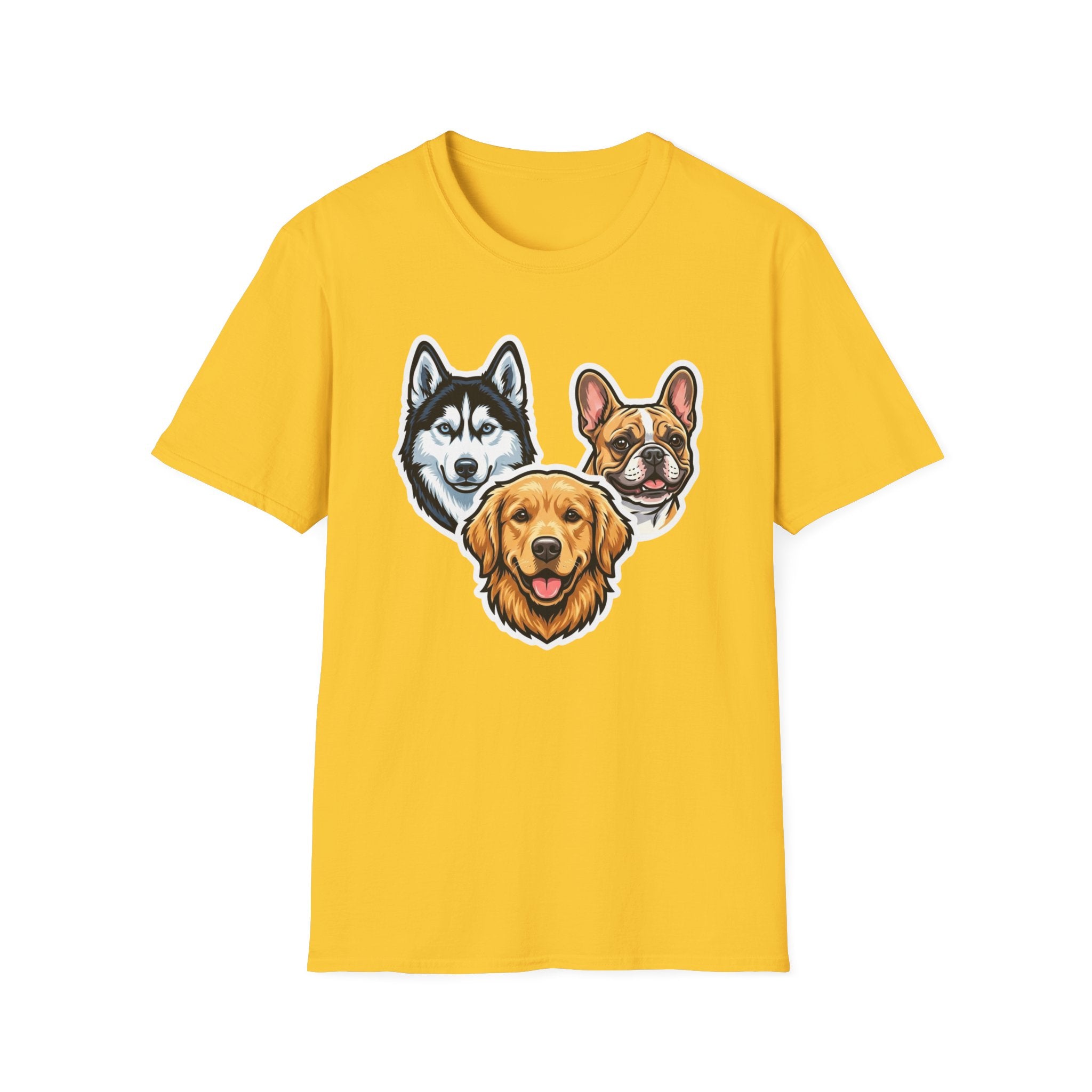 The Three Barketeers T-Shirt-T-Shirt-luxury-rescue-dog-t-shirt-for-dog-lovers-Daisy-S-Rescue Paws Club
