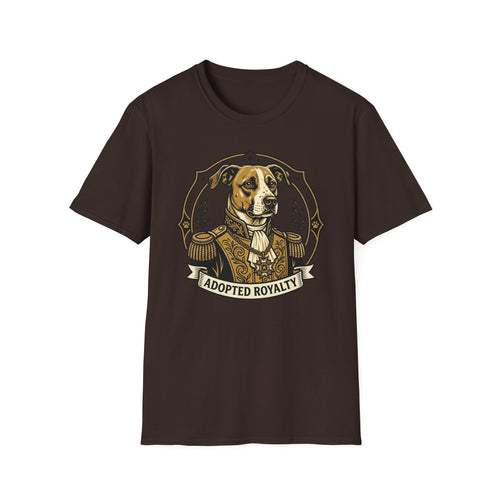 Duke Barkwell T-Shirt-T-Shirt-luxury-rescue-dog-t-shirt-for-dog-lovers-Dark Chocolate-S-Rescue Paws Club