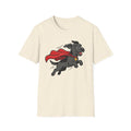Superhero Pup T-Shirt-T-Shirt-luxury-rescue-dog-t-shirt-for-dog-lovers-Natural-S-Rescue Paws Club