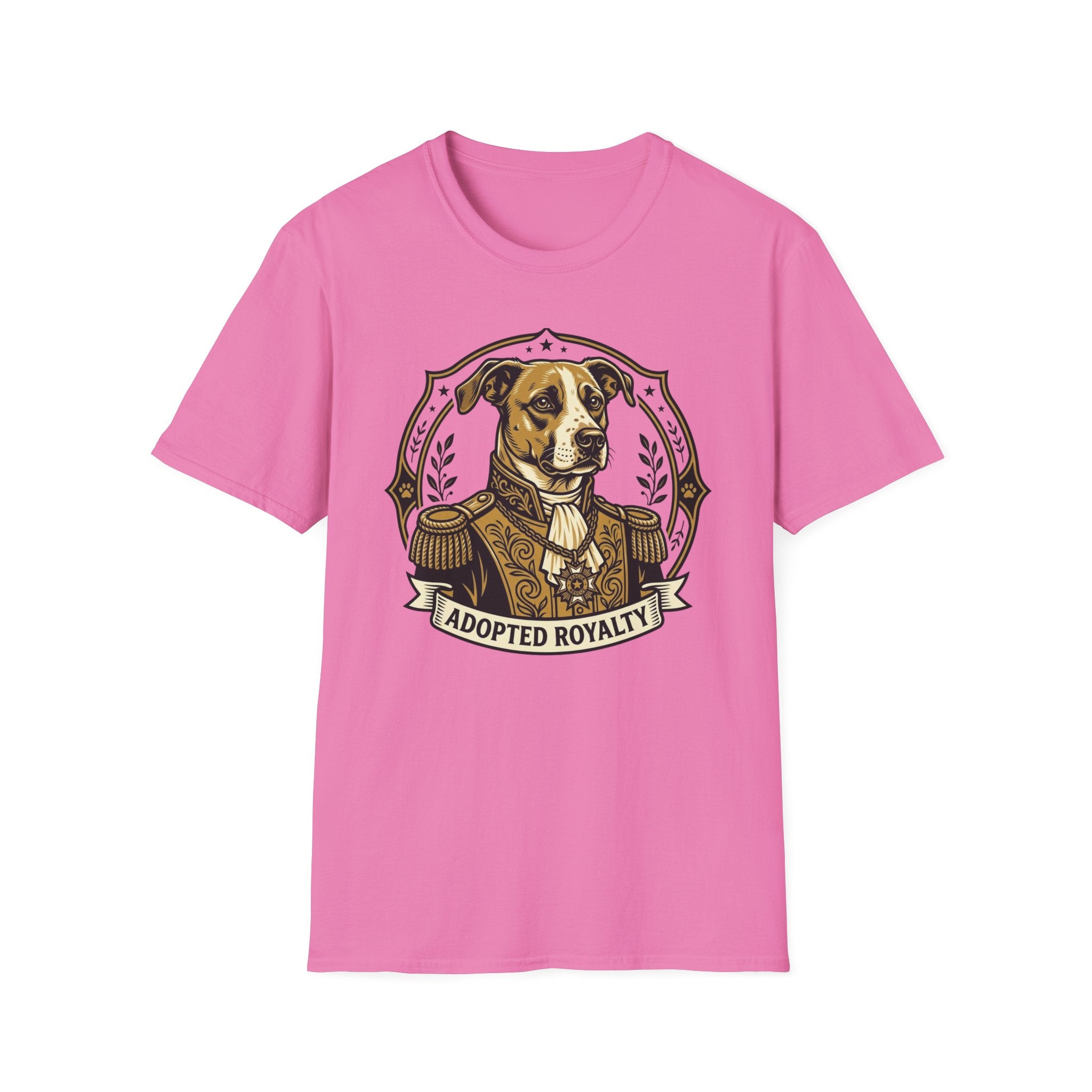 Duke Barkwell T-Shirt-T-Shirt-luxury-rescue-dog-t-shirt-for-dog-lovers-Azalea-S-Rescue Paws Club