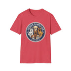 Limited Rescue Paws Club T-Shirt-T-Shirt-luxury-rescue-dog-t-shirt-for-dog-lovers-Heather Red-S-Rescue Paws Club