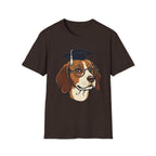 Smart Pup T-Shirt-T-Shirt-luxury-rescue-dog-t-shirt-for-dog-lovers-Dark Chocolate-S-Rescue Paws Club