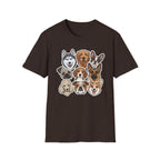 Cool Club Canine T-Shirt-T-Shirt-luxury-rescue-dog-t-shirt-for-dog-lovers-Dark Chocolate-S-Rescue Paws Club