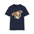 Sassy Chihuahua T-Shirt-T-Shirt-luxury-rescue-dog-t-shirt-for-dog-lovers-Navy-S-Rescue Paws Club