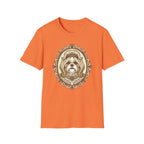 Duchess Pawlette T-Shirt-T-Shirt-luxury-rescue-dog-t-shirt-for-dog-lovers-Heather Orange-S-Rescue Paws Club