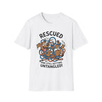 Untangled T-Shirt-T-Shirt-luxury-rescue-dog-t-shirt-for-dog-lovers-White-S-Rescue Paws Club