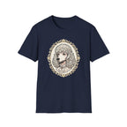 Lady Furabella T-Shirt-T-Shirt-luxury-rescue-dog-t-shirt-for-dog-lovers-Navy-S-Rescue Paws Club