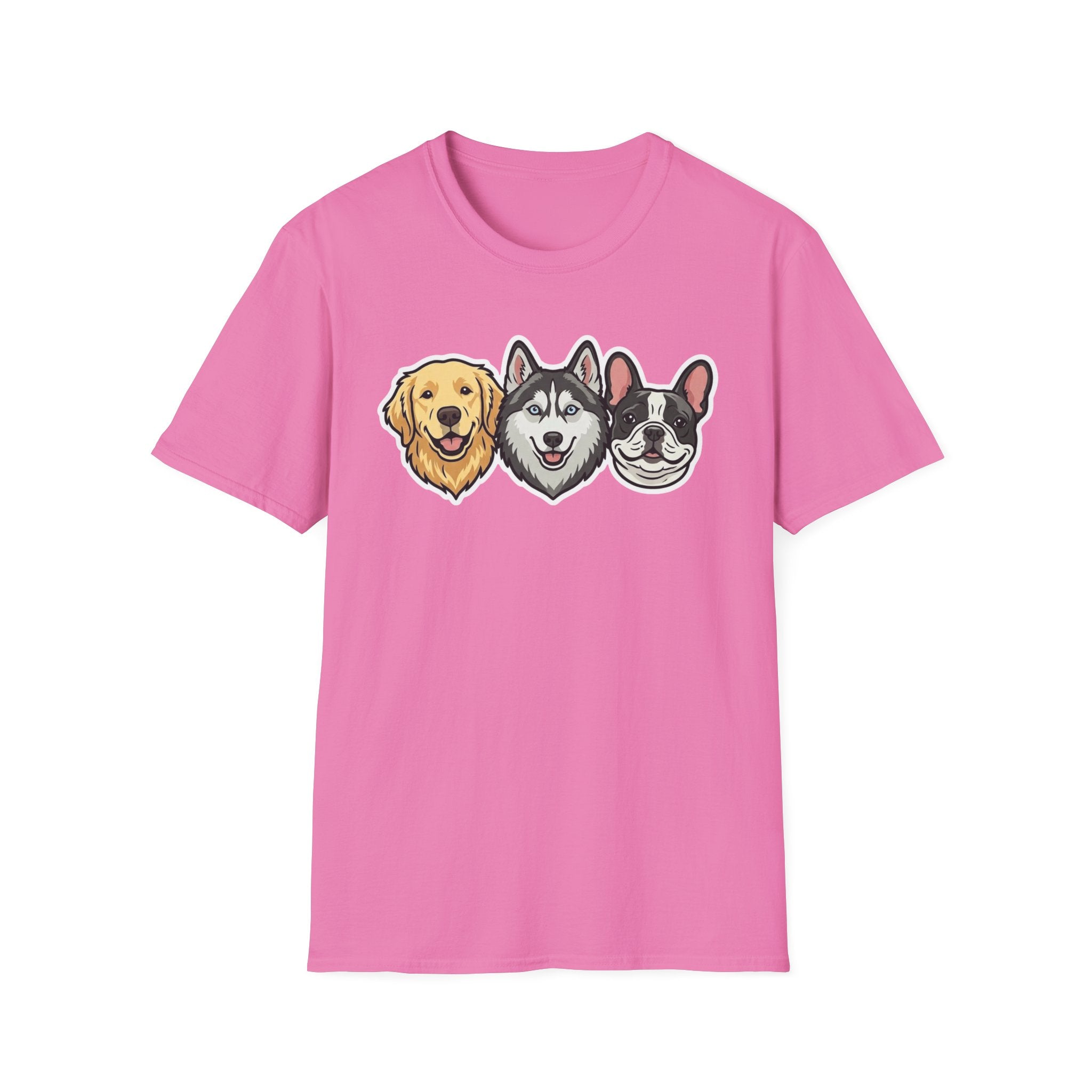 The Pawfect Trio T-Shirt-T-Shirt-luxury-rescue-dog-t-shirt-for-dog-lovers-Azalea-S-Rescue Paws Club