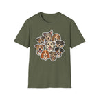 My Kind of Crowd T-Shirt-T-Shirt-luxury-rescue-dog-t-shirt-for-dog-lovers-Military Green-S-Rescue Paws Club