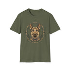 Lord Floofington T-Shirt-T-Shirt-luxury-rescue-dog-t-shirt-for-dog-lovers-Military Green-S-Rescue Paws Club