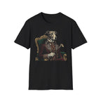 Viscount Wagmore T-Shirt-T-Shirt-luxury-rescue-dog-t-shirt-for-dog-lovers-Black-S-Rescue Paws Club