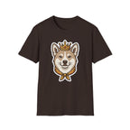Little Prince of Paws T-Shirt-T-Shirt-luxury-rescue-dog-t-shirt-for-dog-lovers-Dark Chocolate-S-Rescue Paws Club