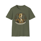 Duke Barkwell T-Shirt-T-Shirt-luxury-rescue-dog-t-shirt-for-dog-lovers-Military Green-S-Rescue Paws Club