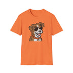 Smile & Shade T-Shirt-T-Shirt-luxury-rescue-dog-t-shirt-for-dog-lovers-Heather Orange-S-Rescue Paws Club