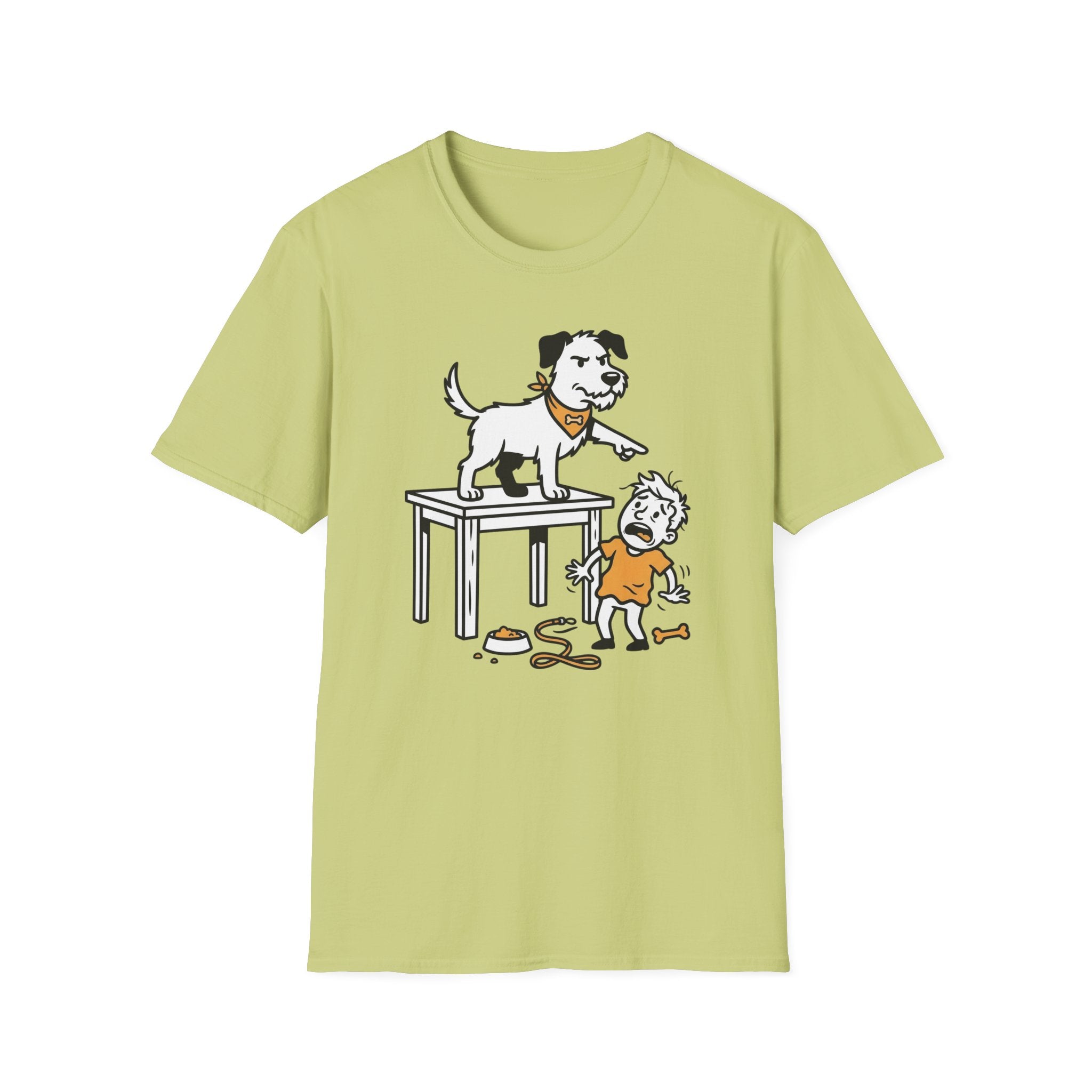 Boss Mode Activated T-Shirt-T-Shirt-luxury-rescue-dog-t-shirt-for-dog-lovers-Pistachio-S-Rescue Paws Club