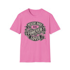 Forever Loved T-Shirt-T-Shirt-luxury-rescue-dog-t-shirt-for-dog-lovers-Azalea-S-Rescue Paws Club