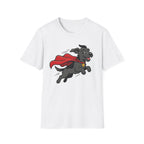 Superhero Pup T-Shirt-T-Shirt-luxury-rescue-dog-t-shirt-for-dog-lovers-White-S-Rescue Paws Club