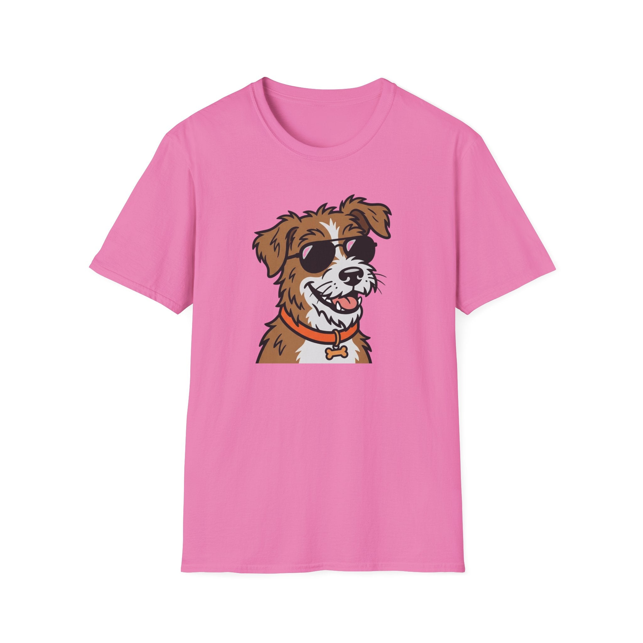 Smile & Shade T-Shirt-T-Shirt-luxury-rescue-dog-t-shirt-for-dog-lovers-Azalea-S-Rescue Paws Club