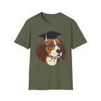 Smart Pup T-Shirt-T-Shirt-luxury-rescue-dog-t-shirt-for-dog-lovers-Military Green-S-Rescue Paws Club