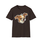 Sassy Chihuahua T-Shirt-T-Shirt-luxury-rescue-dog-t-shirt-for-dog-lovers-Dark Chocolate-S-Rescue Paws Club