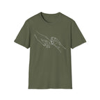 Paw Best Friend T-Shirt-T-Shirt-luxury-rescue-dog-t-shirt-for-dog-lovers-Military Green-S-Rescue Paws Club