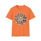 My Kind of Crowd T-Shirt-T-Shirt-luxury-rescue-dog-t-shirt-for-dog-lovers-Heather Orange-S-Rescue Paws Club