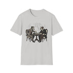 The Canine Gambit T-Shirt-T-Shirt-luxury-rescue-dog-t-shirt-for-dog-lovers-Ice Grey-S-Rescue Paws Club