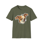 Sassy Chihuahua T-Shirt-T-Shirt-luxury-rescue-dog-t-shirt-for-dog-lovers-Military Green-S-Rescue Paws Club