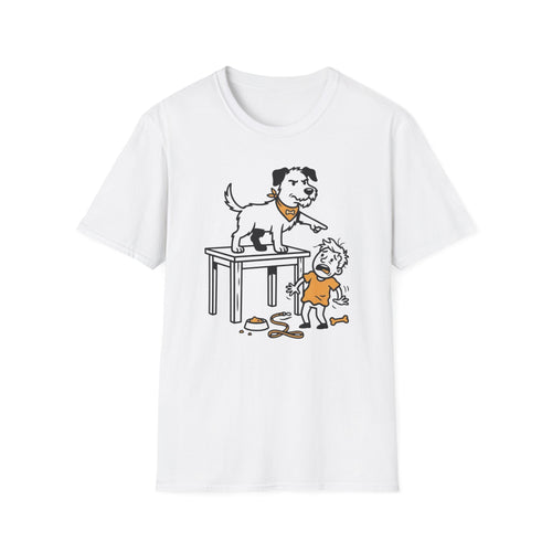 Boss Mode Activated T-Shirt-T-Shirt-luxury-rescue-dog-t-shirt-for-dog-lovers-White-S-Rescue Paws Club