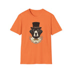 Lord Barkley T-Shirt-T-Shirt-luxury-rescue-dog-t-shirt-for-dog-lovers-Heather Orange-S-Rescue Paws Club