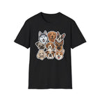 Cool Club Canine T-Shirt-T-Shirt-luxury-rescue-dog-t-shirt-for-dog-lovers-Black-S-Rescue Paws Club