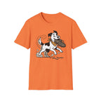 Outdoor Chaos Activated T-Shirt-T-Shirt-luxury-rescue-dog-t-shirt-for-dog-lovers-Heather Orange-S-Rescue Paws Club