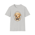 Sir Woofrey T-Shirt-T-Shirt-luxury-rescue-dog-t-shirt-for-dog-lovers-Ice Grey-S-Rescue Paws Club