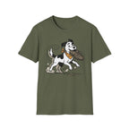 Outdoor Chaos Activated T-Shirt-T-Shirt-luxury-rescue-dog-t-shirt-for-dog-lovers-Military Green-S-Rescue Paws Club