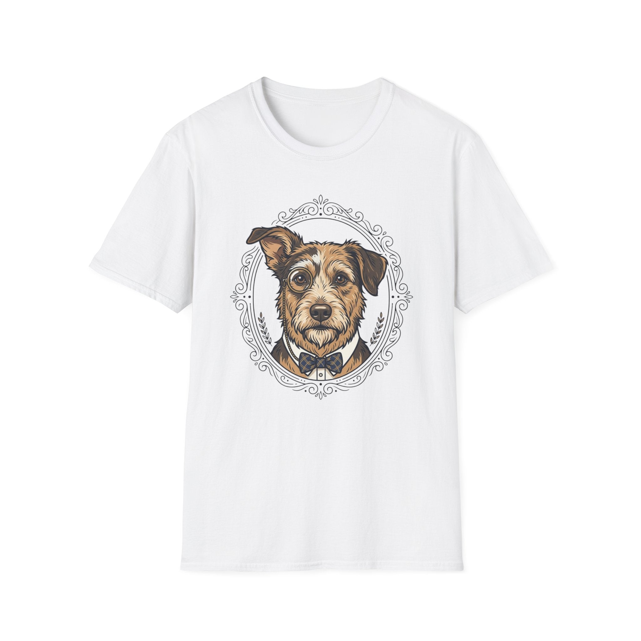 Count Sniffington T-Shirt-T-Shirt-luxury-rescue-dog-t-shirt-for-dog-lovers-White-S-Rescue Paws Club