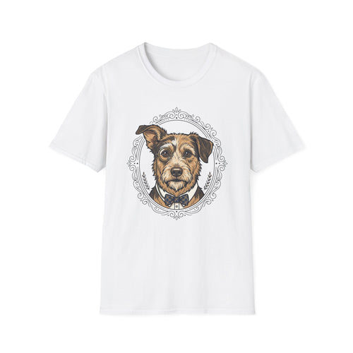 Count Sniffington T-Shirt-T-Shirt-luxury-rescue-dog-t-shirt-for-dog-lovers-White-S-Rescue Paws Club