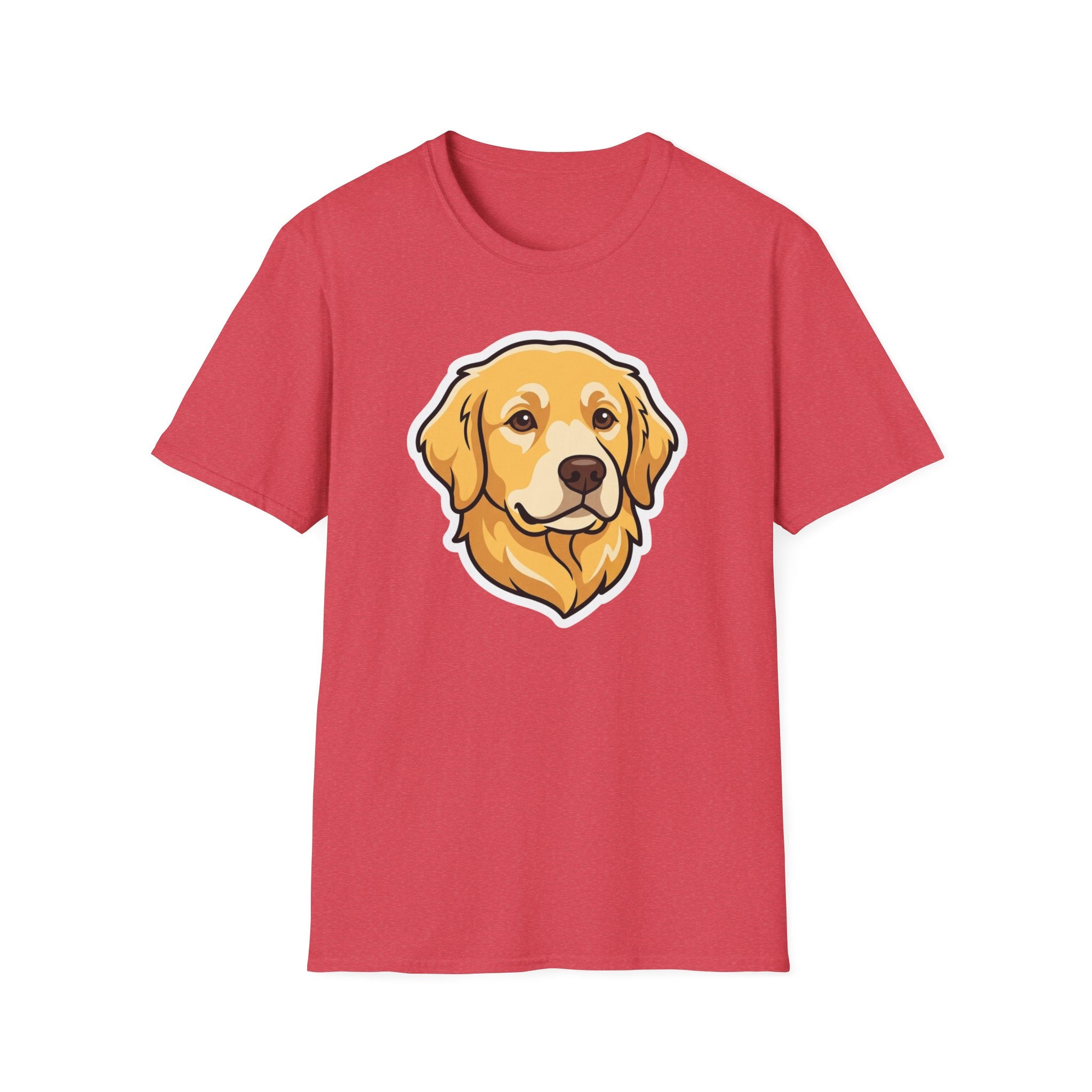 Certified Chill Dog T-Shirt-T-Shirt-luxury-rescue-dog-t-shirt-for-dog-lovers-Heather Red-S-Rescue Paws Club