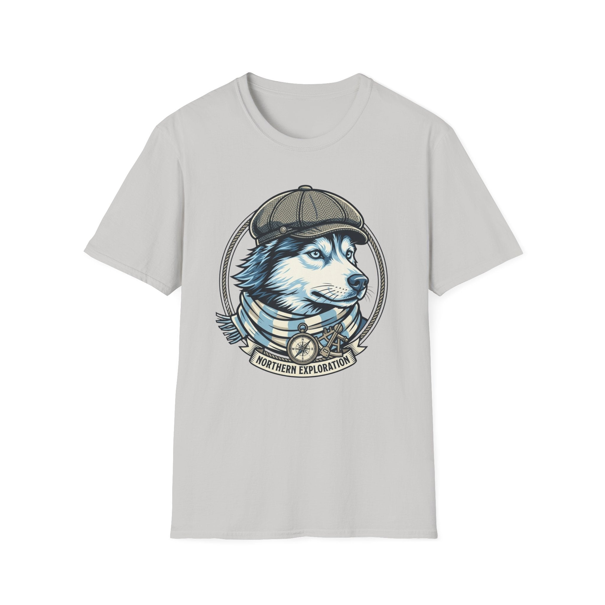 Baron von Barks T-Shirt-T-Shirt-luxury-rescue-dog-t-shirt-for-dog-lovers-Ice Grey-S-Rescue Paws Club