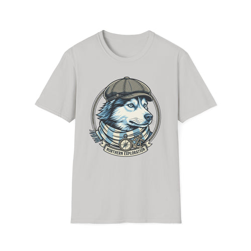 Baron von Barks T-Shirt-T-Shirt-luxury-rescue-dog-t-shirt-for-dog-lovers-Ice Grey-S-Rescue Paws Club
