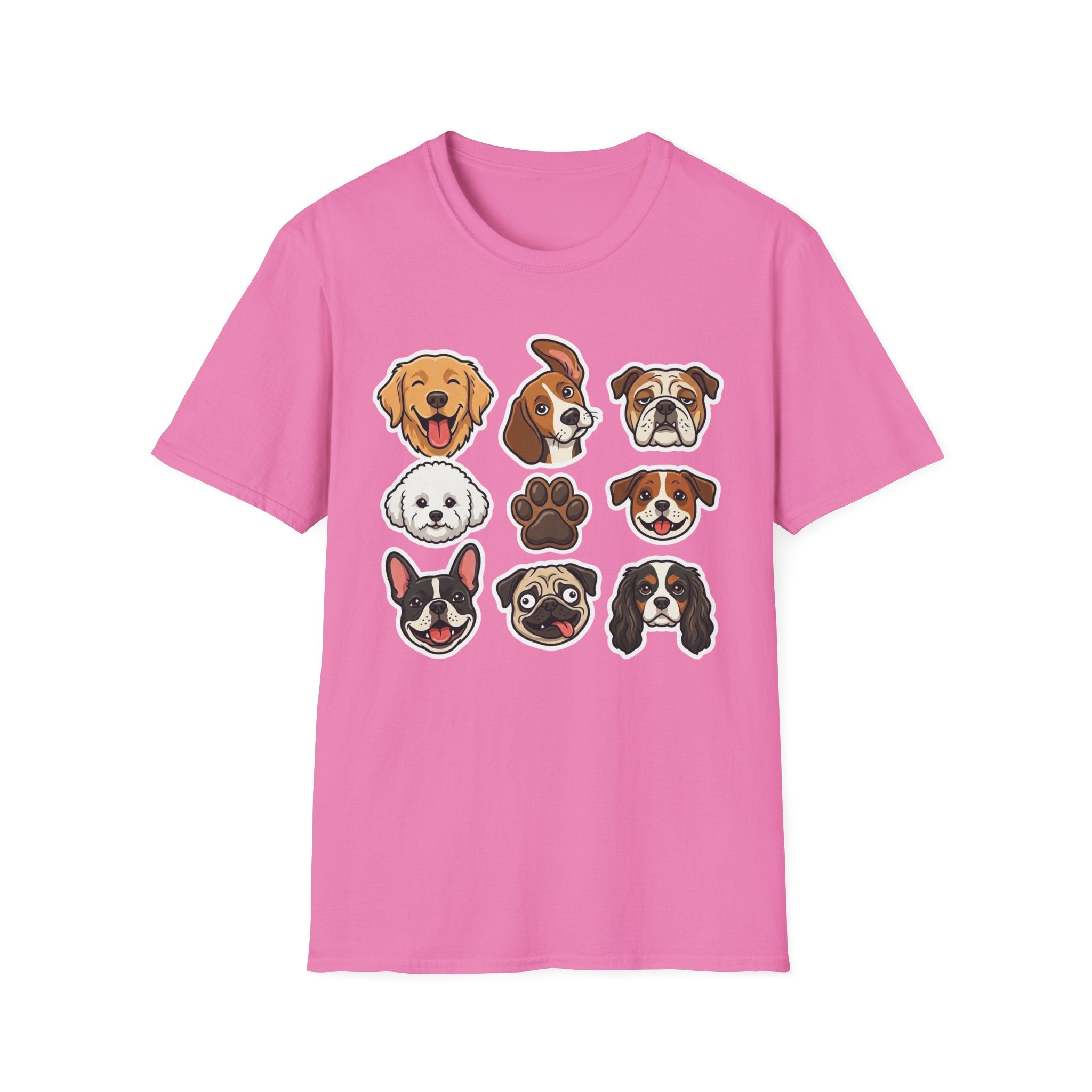 Dog Squad Cute T-Shirt-T-Shirt-luxury-rescue-dog-t-shirt-for-dog-lovers-Azalea-S-Rescue Paws Club