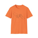Paw Best Friend T-Shirt-T-Shirt-luxury-rescue-dog-t-shirt-for-dog-lovers-Heather Orange-S-Rescue Paws Club