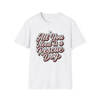 You Need is Rescue Dog T-Shirt-T-Shirt-luxury-rescue-dog-t-shirt-for-dog-lovers-White-S-Rescue Paws Club