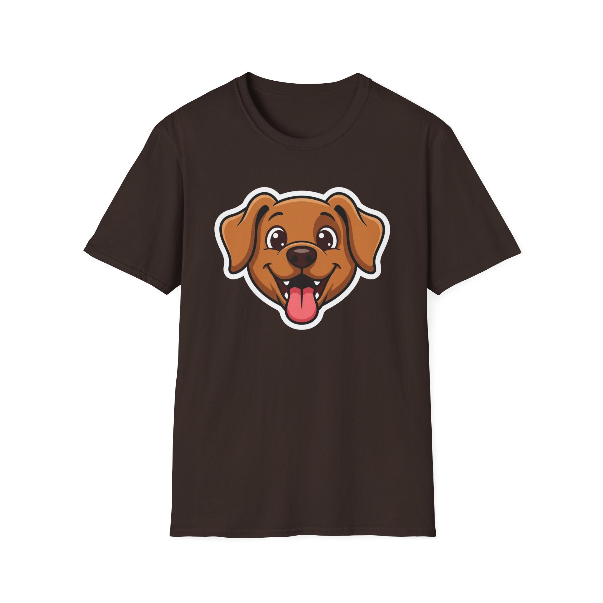 Smile Dealer T-Shirt-T-Shirt-luxury-rescue-dog-t-shirt-for-dog-lovers-Dark Chocolate-S-Rescue Paws Club