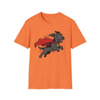 Superhero Pup T-Shirt-T-Shirt-luxury-rescue-dog-t-shirt-for-dog-lovers-Heather Orange-S-Rescue Paws Club