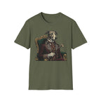 Viscount Wagmore T-Shirt-T-Shirt-luxury-rescue-dog-t-shirt-for-dog-lovers-Military Green-S-Rescue Paws Club