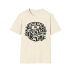 Forever Loved T-Shirt-T-Shirt-luxury-rescue-dog-t-shirt-for-dog-lovers-Natural-S-Rescue Paws Club