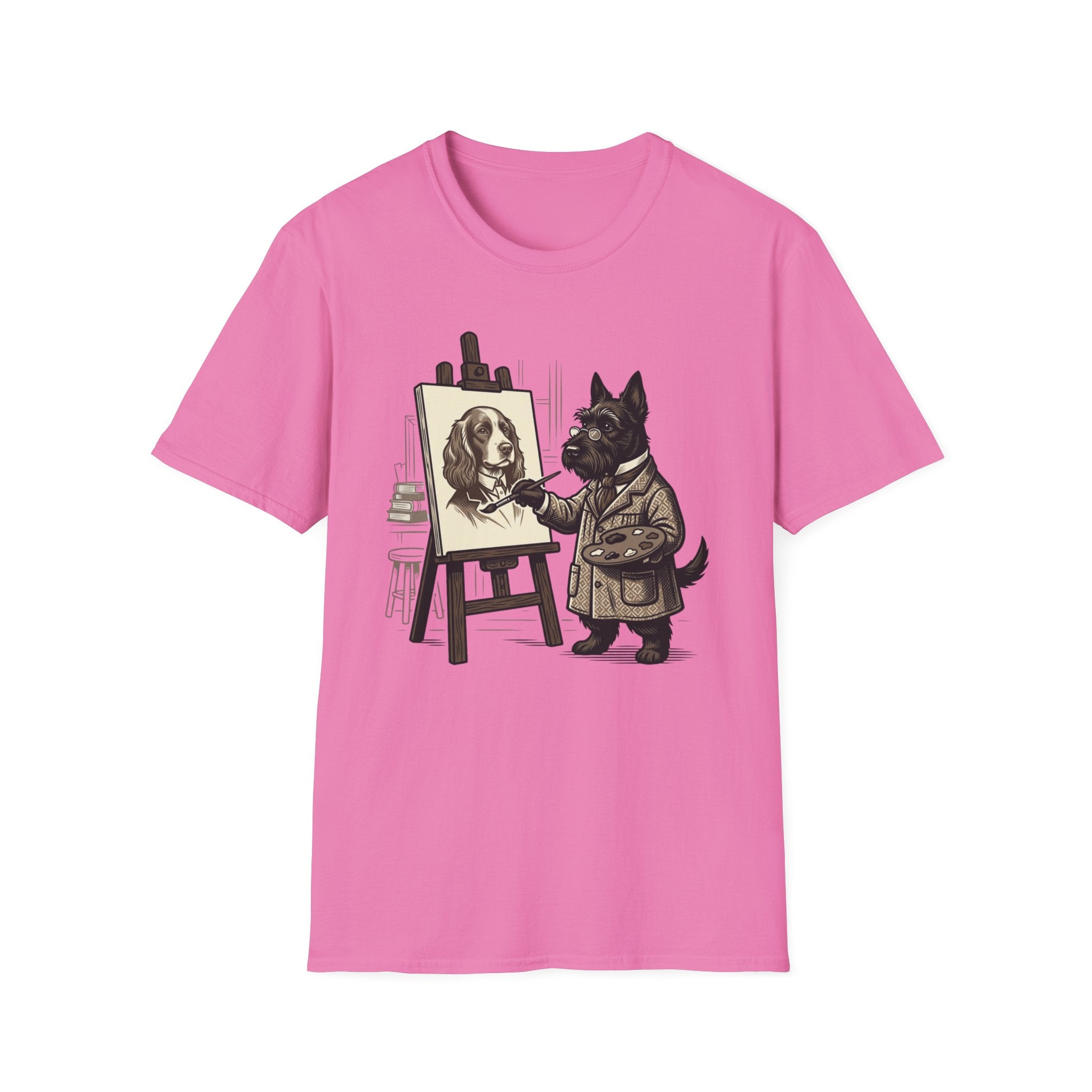Lord Sketchington T-Shirt-T-Shirt-luxury-rescue-dog-t-shirt-for-dog-lovers-Azalea-S-Rescue Paws Club