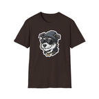Too Cool to Bark T-Shirt-T-Shirt-luxury-rescue-dog-t-shirt-for-dog-lovers-Dark Chocolate-S-Rescue Paws Club